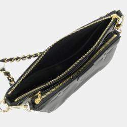 Louis Vuitton Black Monogram Empreinte Leather Multi Pochette Accessoires Shoulder Bag
