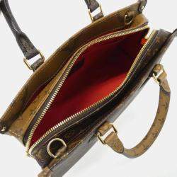 Louis Vuitton Brown Monogram Giant Canvas OnTheGo EW Shoulder Bag