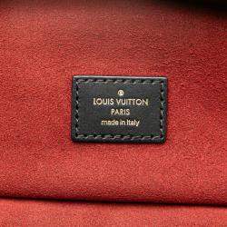Louis Vuitton Noir Beige Monogram Empreinte Leather Vanity PM Shoulder Bag