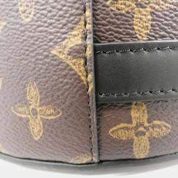 Pre Owned Louis Vuitton Brown Monogram Canvas N°7 Wheel Box Shoulder Bag