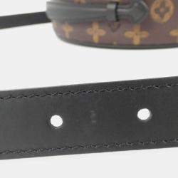 Pre Owned Louis Vuitton Brown Monogram Canvas N°7 Wheel Box Shoulder Bag