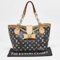 Pre Owned Louis Vuitton Black Multicolor Monogram Canvas Annie GM Bag