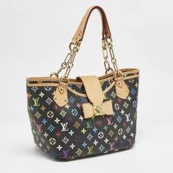 Pre Owned Louis Vuitton Black Multicolor Monogram Canvas Annie GM Bag