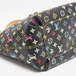Pre Owned Louis Vuitton Black Multicolor Monogram Canvas Annie GM Bag
