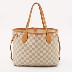 Louis Vuitton Damier Azur Canvas Neverfull PM Bag