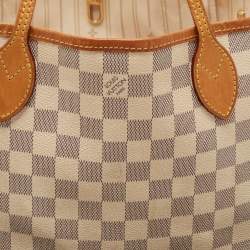 Louis Vuitton Damier Azur Canvas Neverfull PM Bag