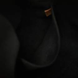 Louis Vuitton Black Monogram Canvas and Leather LV Egg Bag