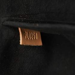 Louis Vuitton Black Monogram Canvas and Leather LV Egg Bag