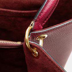 Pre Owned Louis Vuitton Bordeaux Monogram Empreinte Leather Trocadero Shoulder Bag