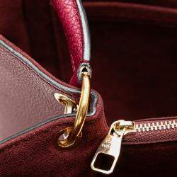 Pre Owned Louis Vuitton Bordeaux Monogram Empreinte Leather Trocadero Shoulder Bag
