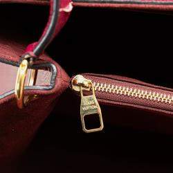 Pre Owned Louis Vuitton Bordeaux Monogram Empreinte Leather Trocadero Shoulder Bag