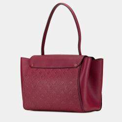 Pre Owned Louis Vuitton Bordeaux Monogram Empreinte Leather Trocadero Shoulder Bag