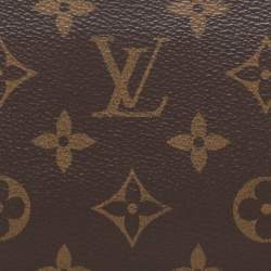 Louis Vuitton Monogram Canvas Zippy Continental Wallet