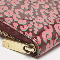  Louis Vuitton Multicolor Graffiti Patent Leather Stephen Sprouse Zippy Wallet