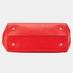 Pre Owned Louis Vuitton Red Epi Marly MM
