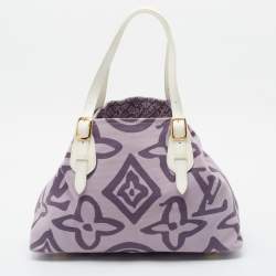 Louis Vuitton Purple Canvas Tahitienne Cabas PM Bag