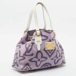 Louis Vuitton Purple Canvas Tahitienne Cabas PM Bag