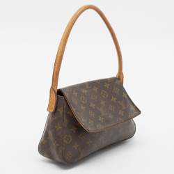 Pre Owned Louis Vuitton Monogram Canvas Looping PM Bag