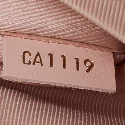 Louis Vuitton Pink Damier Azur Canvas Saintonge Bag