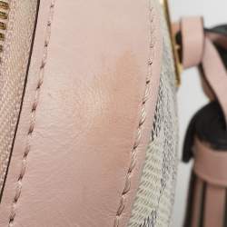 Louis Vuitton Pink Damier Azur Canvas Saintonge Bag