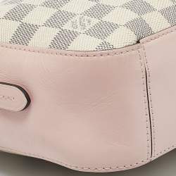 Louis Vuitton Pink Damier Azur Canvas Saintonge Bag