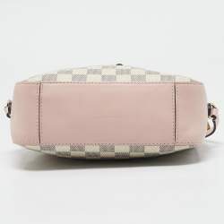 Louis Vuitton Pink Damier Azur Canvas Saintonge Bag