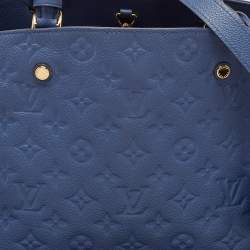 Louis Vuitton Iris Monogram Empreinte Leather Montaigne MM Bag