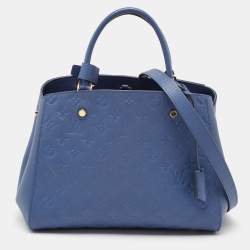 Louis Vuitton Iris Monogram Empreinte Leather Montaigne MM Bag
