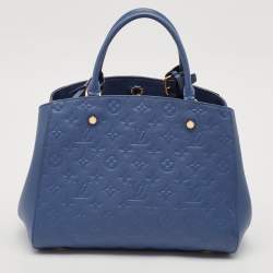 Louis Vuitton Iris Monogram Empreinte Leather Montaigne MM Bag