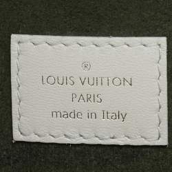 Louis Vuitton Cream Monogram Embossed Leather Coussin PM Bag