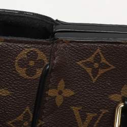 Pre Owned حقيبة لوي فيتون فينيكس كانفاس مونوغرامي أسود متوسطة