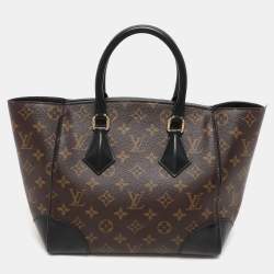 Pre Owned حقيبة لوي فيتون فينيكس كانفاس مونوغرامي أسود متوسطة