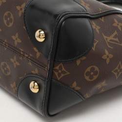 Pre Owned حقيبة لوي فيتون فينيكس كانفاس مونوغرامي أسود متوسطة