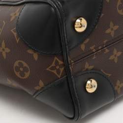 Pre Owned حقيبة لوي فيتون فينيكس كانفاس مونوغرامي أسود متوسطة