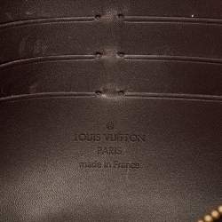 Louis Vuitton Amarante Monogram Vernis Sarah Noeud Wallet