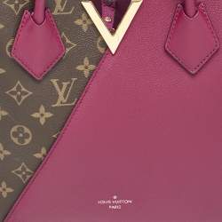 Pre Owned Louis Vuitton Aurore Monogram Canvas and Leather Kimono MM Bag