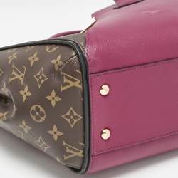 Pre Owned Louis Vuitton Aurore Monogram Canvas and Leather Kimono MM Bag