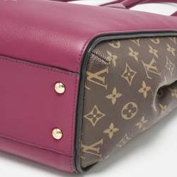 Pre Owned Louis Vuitton Aurore Monogram Canvas and Leather Kimono MM Bag