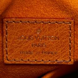Louis Vuitton Ostrich, Snakeskin Trim and Monogram Canvas Waltz Oskar Bag