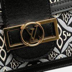 Louis Vuitton Black Monogram Since 1854 Dauphine MM Bag