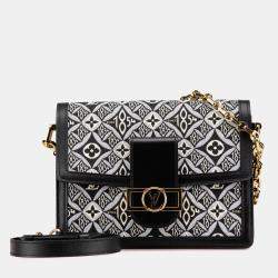 Louis Vuitton Black Monogram Since 1854 Dauphine MM Bag