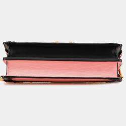  Louis Vuitton Pink Epi Petit Malle Soft MM Bag