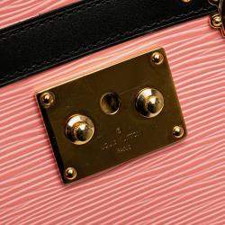  Louis Vuitton Pink Epi Petit Malle Soft MM Bag