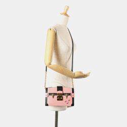  Louis Vuitton Pink Epi Petit Malle Soft MM Bag