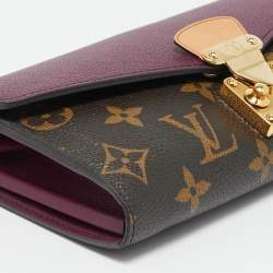 Louis Vuitton Aurore Monogram Canvas Pallas Wallet