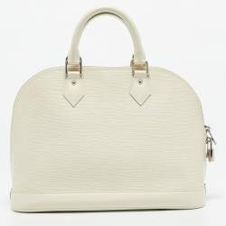 Louis Vuitton Ivorie Epi Leather Alma PM Bag