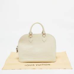 Louis Vuitton Ivorie Epi Leather Alma PM Bag