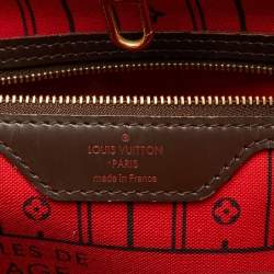 Louis Vuitton Damier Ebene Canvas Neverfull MM Bag