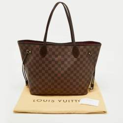 Louis Vuitton Damier Ebene Canvas Neverfull MM Bag
