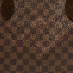 Louis Vuitton Damier Ebene Canvas Neverfull MM Bag